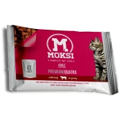 MOKSI Preliv za macke Govedina u sosu 4x100g