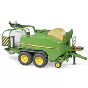 Balirka Bruder John Deere C441R Round Bale Press 020323