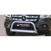 Misutonida Bull Bar O63mm inox srebrni za Mercedes X Class 2017 s EU certifikatom