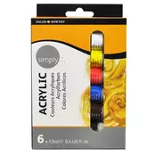 Set akrilnih barv Daler - Rowney - 6x12ml (hobby pripomočki)
