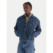 Quiksilver Jeans jakna All Ride Denim Jkt EQYJK04177 Modra Regular Fit