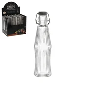 Steklena steklenica 600ml okrogla z mehanskim zapiralom 67153
