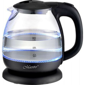 slomart grelnik vode feel maestro mr-055 črna steklo 1100 w 1 l