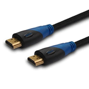 SAVIO Savio CL-02 HDMI kabel 1,5 m HDMI tip A (Standard) Črn, Modr