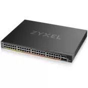 Zyxel XMG2230-52HP, L3, 16x 2,5G, 32x 1G, AC: 960W PoE, DC: 2400W PoE, 4xSFP+Uplink, 1-letna NebulaFlexPro naročnina XMG2230-52H