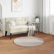 Protuklizni tepih od umjetnog zecjeg krzna OLITE Bež O 100 cm