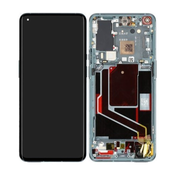 OnePlus 9 Pro - LCD zaslon + steklo na dotik + okvir (borovo zelen) - 1001100045 Genuine Service Pack