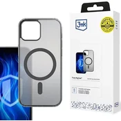 shumee Apple iPhone 15 Plus - 3mk Frosty MagCase črne barve