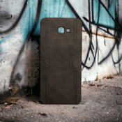 Ovitek leather look Z1873 za Samsung Galaxy J4+ 2018, Teracell, črna