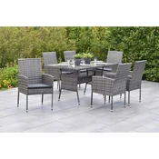 Gardenson Vrtni Set Gran Canaria, 7-Delni, Z Blazinami