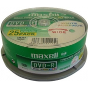 Maxell DVD-R 4.7 GB 16x hitrost, 25 kom spindle