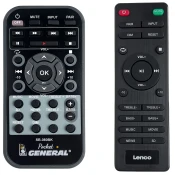 General LENCO SB-080BK - daljinski upravljalnik podvojen
