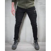 Denistar Muške pantalone 100-2548-2, Kargo, Crne
