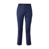 SELECTED HOMME Hlače na rob SLHSLIM-MYLOBILL, modra