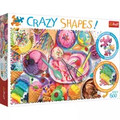 Trefl - Puzzle Uganka Crazy Shapes Sladke sanje - 600 kosov