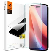 shumee Kaljeno steklo za iPhone 15 Spigen - 9H, polna prevleka, 1 kos. 0,2 mm