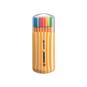Stabilo Point 88 Zebrui Set iglastih flomastera 0,4 mm, 15+5 različitih boja