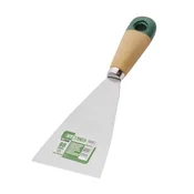 STALCO Lopatica za barvanje S-37008 nerjaveče jeklo, lesen ročaj, 80 mm