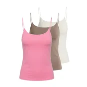 studioselect Top Lena  rjava / pitaja / off-bela