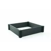 Vista modularna cvetlična greda sive barve