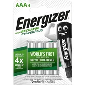 Energizer Micro (AAA)-akumulator NiMH Energizer Power Plus HR03 700 mAh 1.2 V 4 kosov