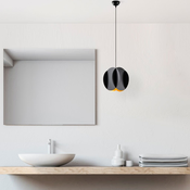 Opviq Luster Corner-13778-, 25cm, IP20, Crni