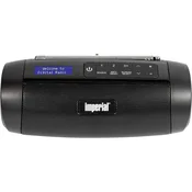 Imperial Imperial 22-316-00 prenosni radio z Bluetooth in USB, črn