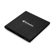 Blueray Externi zapisovalnik USB Verbatim Slimline (43890)