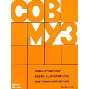 PROKOFJEW:ERSTE KLAVIESTUCKE/FIRST PIANO COMPOSITIONS
