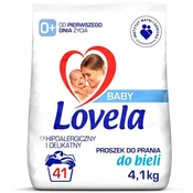 RECKITT Lovela Baby pralni prašek za belo perilo 4,1 kg