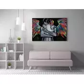Wallity Dekorativna slika na platnu, 50x70cm, Šarena