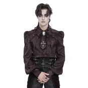 Moška srajca DEVIL FASHION - Gothic - vinsko rdeča - SHT15402