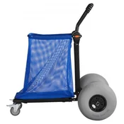VEVOR Voziček za plažo 980x850x1100 mm Modra