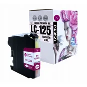 Inkdigo tusz LC125XLY kompatybilny z Brother DCP-J4110DW MFC-J4310DW Certyfikat TÜV