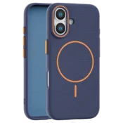 Leather Grip MagSafe maska za iPhone 16 - Ljubičasta