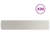 Vidaxl vidaXL Obrobe za trato 30 kosov 20 x 103 cm nerjaveče jeklo