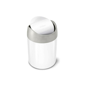 SimpleHuman CW2079 mini stolna kanta za smeće, bijela, 1,5l