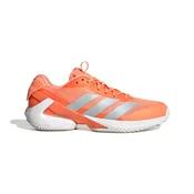 Ženska obutev za tenis adidas Adizero Ubersonic 5 Clay Tennis Shoes Beam Orange/Halo Blue/Ftwr White EUR 42