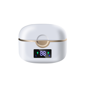 INF Brezžične slušalke Bluetooth 5.0 z dvojnimi dinamičnimi zvočniki White, (21264941)