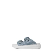 Karl Lagerfeld Nizki natikači Kapri moder denim/srebrna