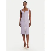Elisabetta Franchi Cocktail obleka AB-900-61E2-V430 Vijolična Regular Fit