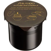 Shiseido Future Solution LX Total Regenerating Cream Soft lahka regeneracijska krema nadomestno polnilo 50 ml
