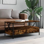 Stolic za kavu boja hrasta 100 x 51 x 45 cm konstruirano drvo
