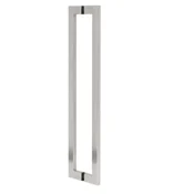 Kljuka EUROLATON za steklena in lesena vrata - 88 (inox), 930 mm (razmik 900 mm)