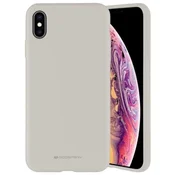 shumee Silikonski ovitek Mercury za Samsung Galaxy S20 Plus, svetlo siv