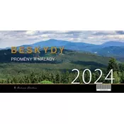 Kalendár 2024 Beskydy/Promeny a nálady - stolní