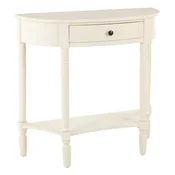 Bela stranska mizica iz masivnega bora 33x81 cm Heritage – Premier Housewares