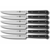 Set nožev za zrezke STEAK SET, 6 kosov, črn, Zwilling
