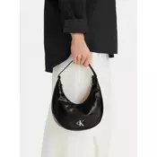 Ročna torba Calvin Klein Buckle Small Bag LV04F3513G Črna
