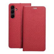 LUNA Book Carbon ovitek za SAMSUNG GALAXY A35 5G rdeč